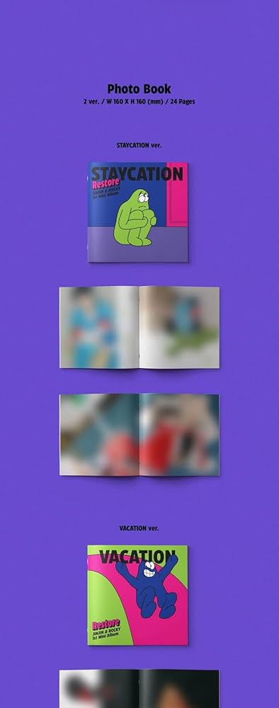 Amazon.co.jp: ASTRO JINJIN&ROCKY Restore 1st Mini Album 2